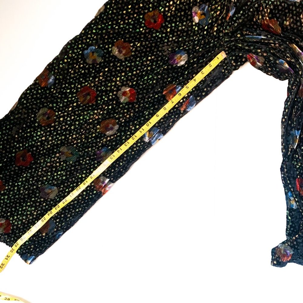 NWT anthropologie pasquette velvet wide-leg pants - Picture 8 of 14